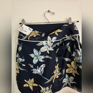 Puma Floral Blake Skirt with Yellow and Light Blue Blooms